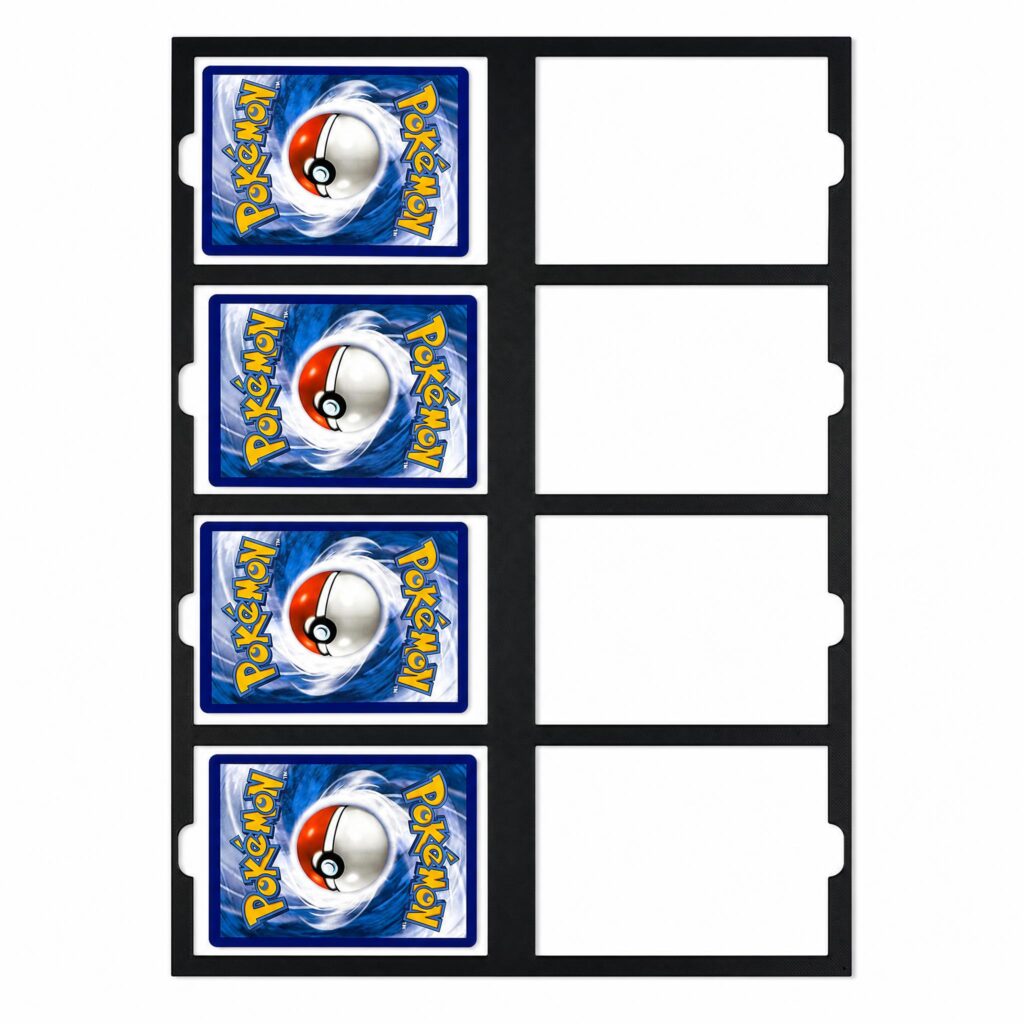 RawDock scanner template loaded with raw Pok&eacute;mon cards